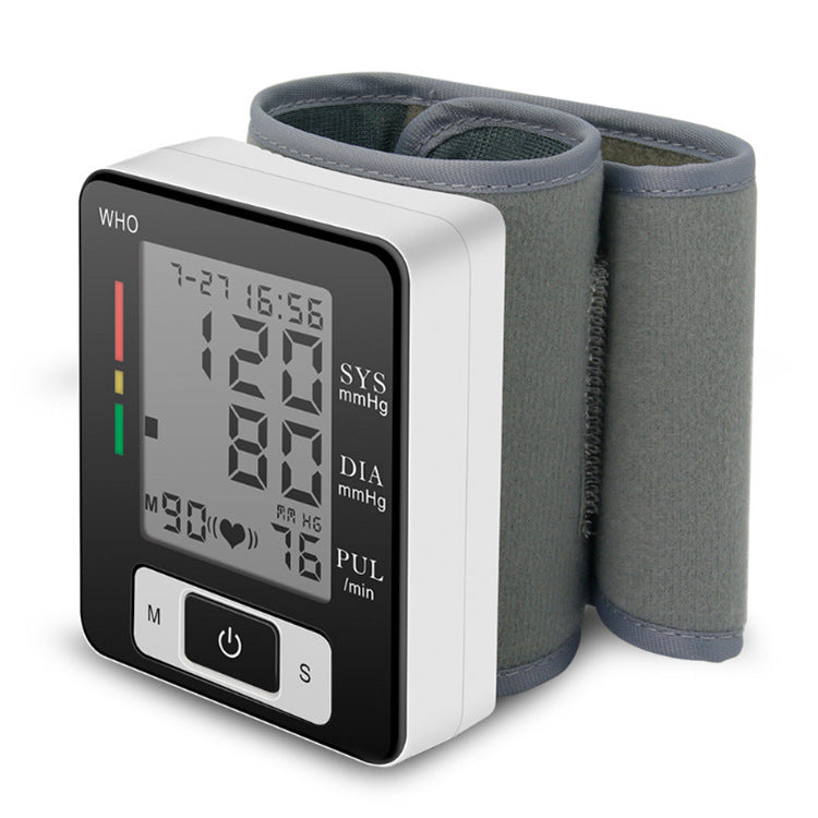 Home electronic blood pressure monitor wrist type automatic electronic blood pressure meter